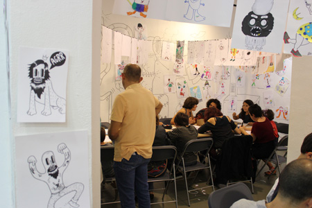 “Unclassified individuals” workshop by Enric Font and students of 4th year in Design degree at EINA