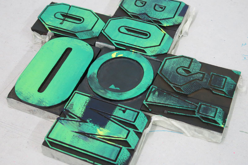 Curs d'estiu de Tipografia manual a EINA 2014