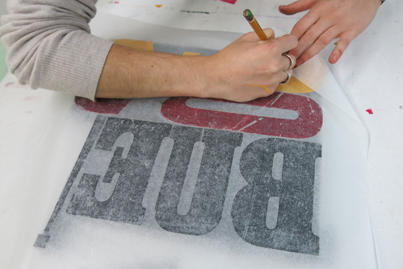 Curs d'estiu de Tipografia manual a EINA 2014