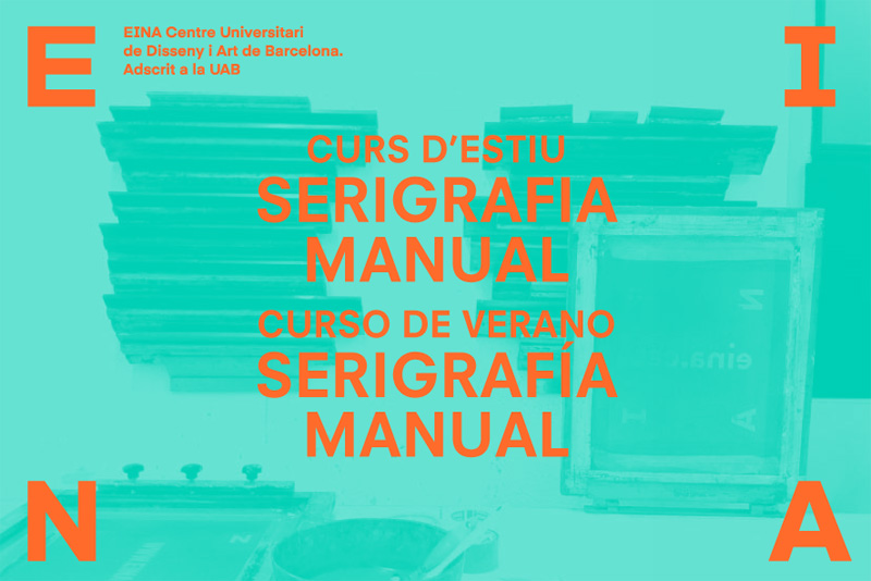 Curs d'estiu de Serigrafia manual