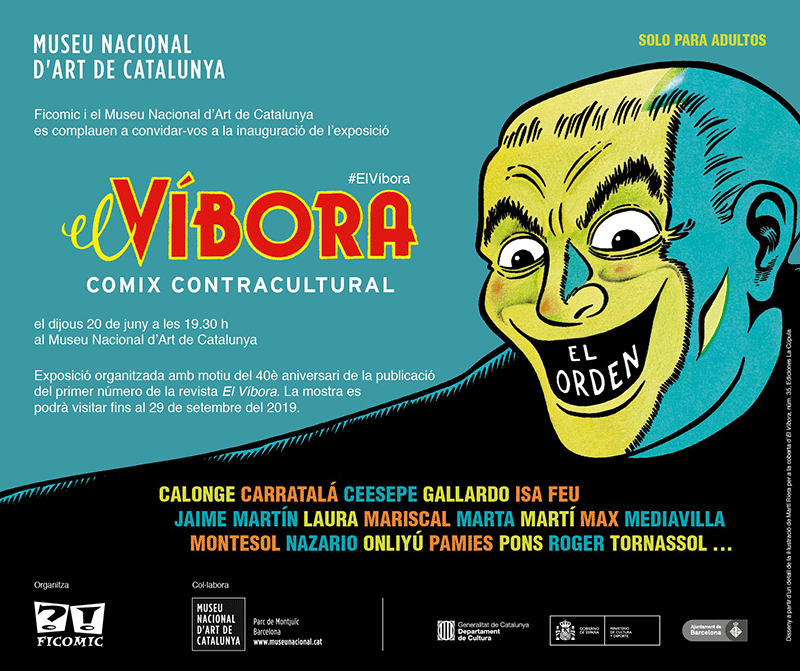 Exhibition “El Víbora. Comix contracultural”