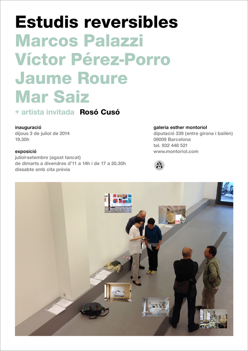 "Estudis Reversibles" (Reversible Studies) Exhibition 