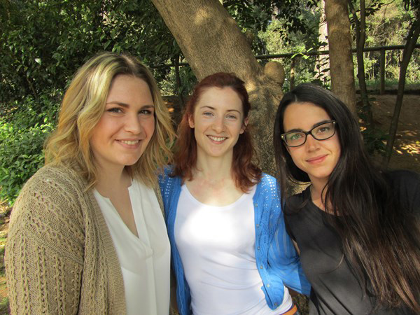 Ingrid Aparicio, Marina Bertrán i Mireia Badosa
