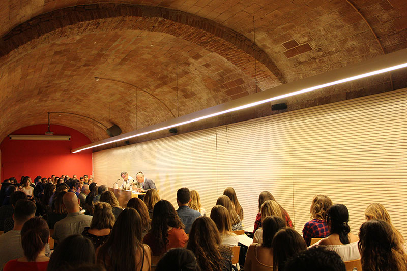 Opening Lecture 2015-2016 course by Víctor Sunyol