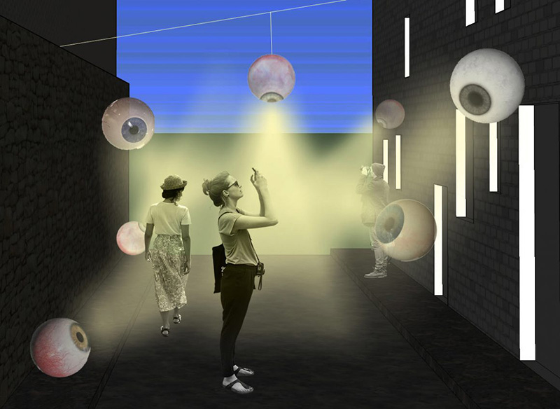 EINa project in Lluèrnia, the festival of fire and light 2019