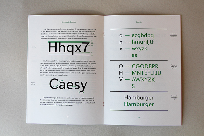 Projects of digital lettering architecture - Master in Advanced Typography