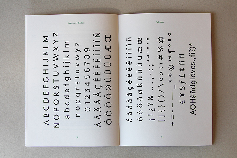 Projects of digital lettering architecture - Master in Advanced Typography