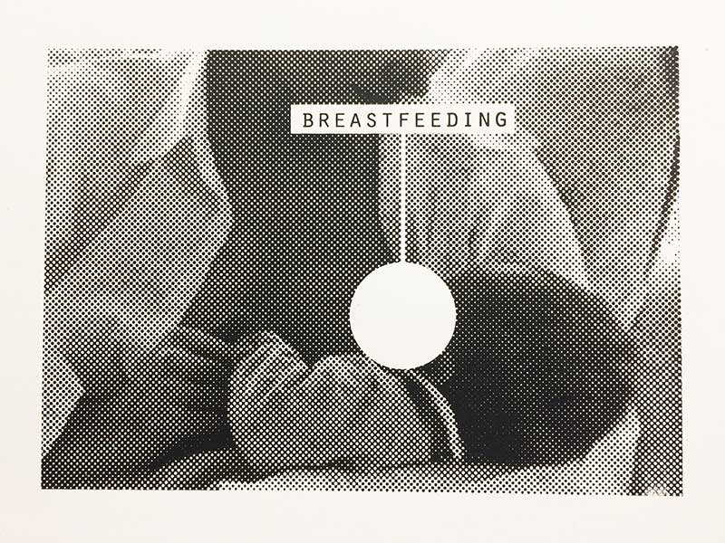 "Tin Roof", an exhibition of student work, in the Print Festival Scotland