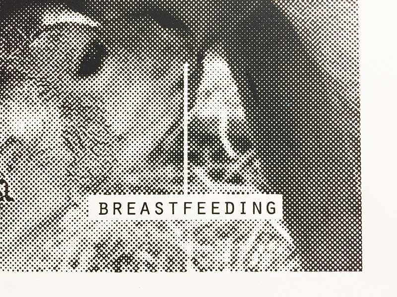 "Tin Roof", an exhibition of student work, in the Print Festival Scotland