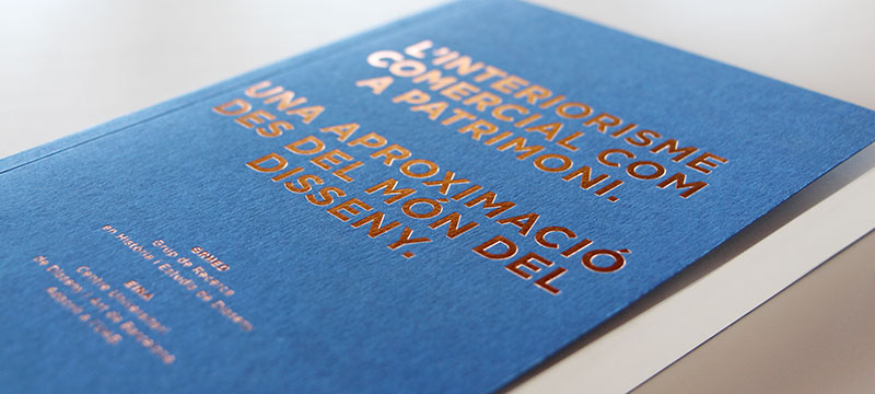 Book "Commercial Interior design as heritage. An approximation from the world of design" by GRHED