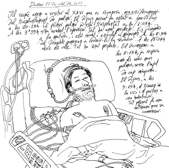 Sketching, reportatge hospitalari by Lluïsot