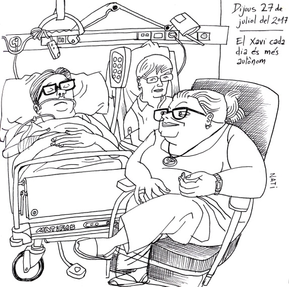 Sketching, reportatge hospitalari by Lluïsot