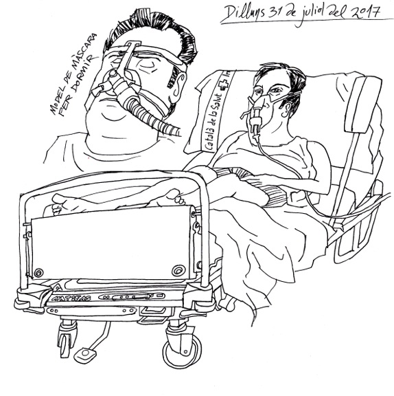 Sketching, reportatge hospitalari by Lluïsot