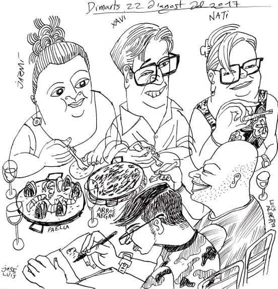 Sketching, reportatge hospitalari by Lluïsot