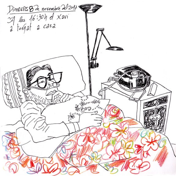 Sketching, reportatge hospitalari by Lluïsot