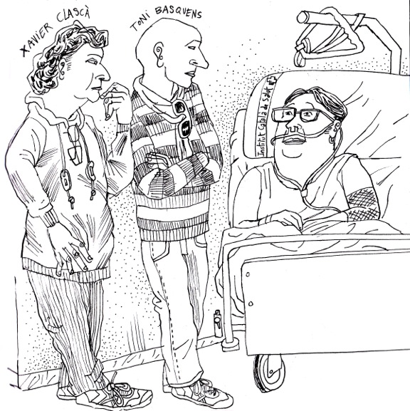 Sketching, reportatge hospitalari by Lluïsot
