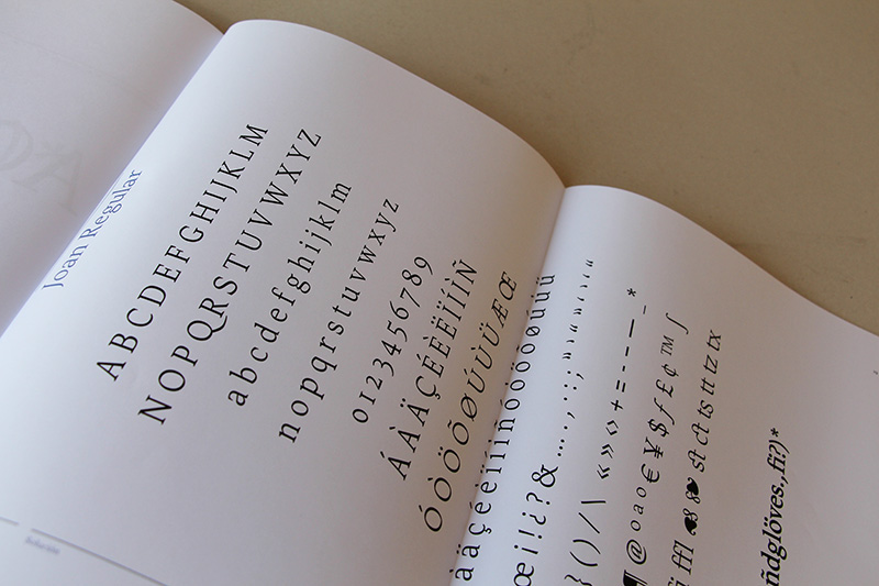 Projects of digital lettering architecture - Master in Advanced Typography