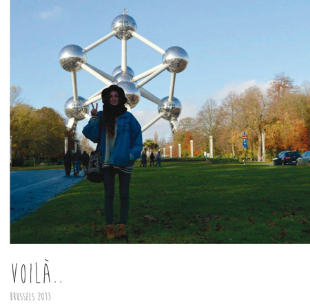 Maria Gasa Erasmus stage at Bruxeles