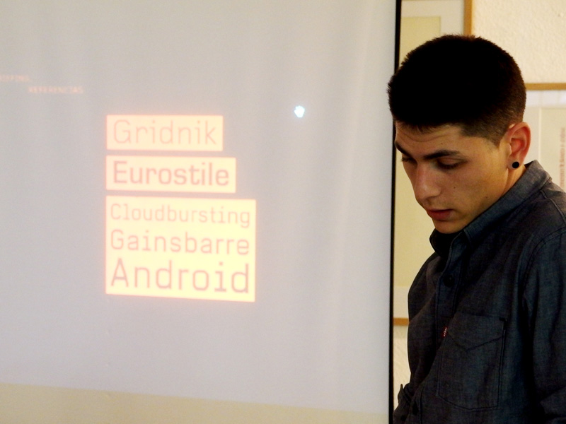 Proyectos finales del Postgrado en Tipografía: de la creación de la letra a la maquetación