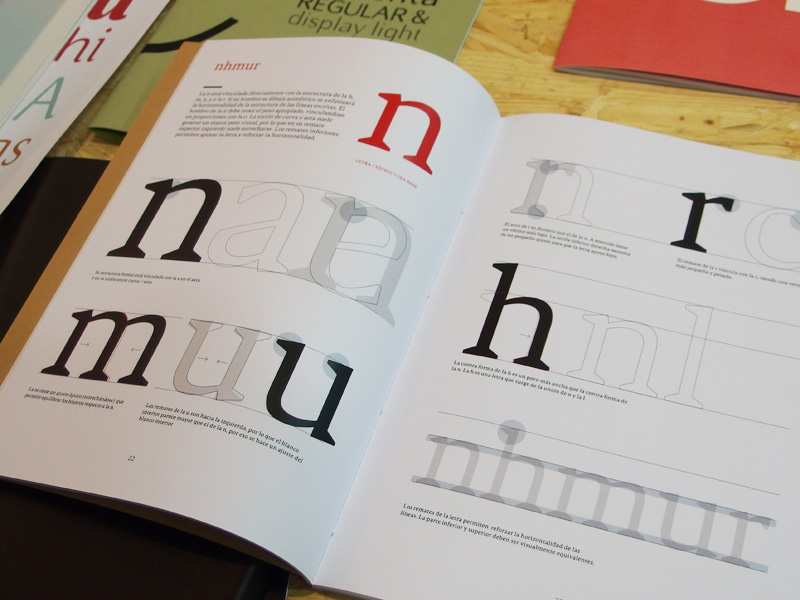 Proyectos finales del Postgrado en Tipografía: de la creación de la letra a la maquetación