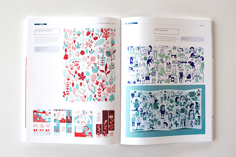 EINA Alumni in the selection of graphic projects by the Asian magazine Gallery