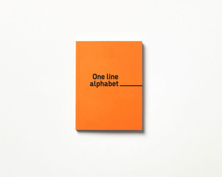 One line alphabet - Enric Jardí
