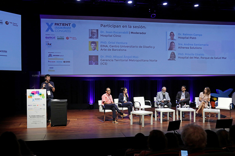 Oriol Ventura at the Xpatient Barcelona Congress