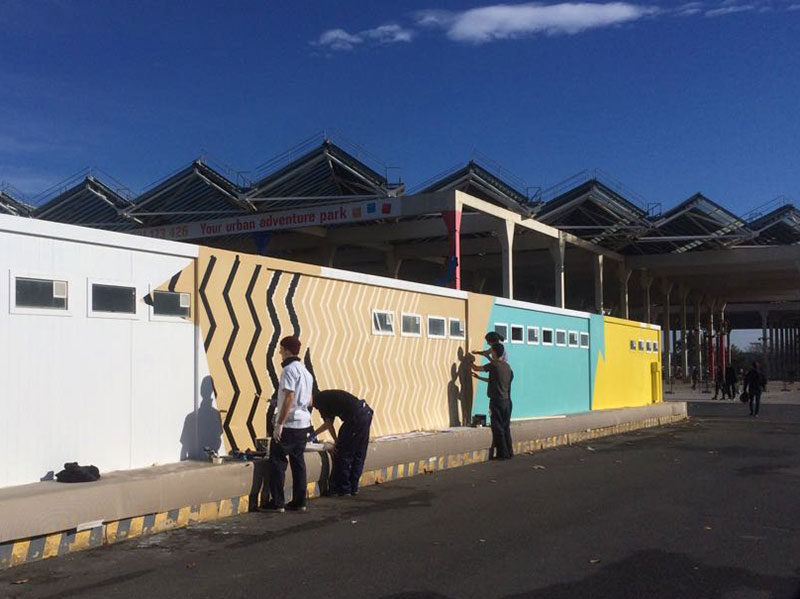 Wall Lab - Parc del Forum, Barcelona