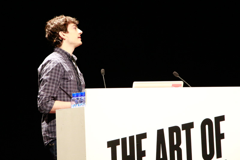 Gerard Pellisa presents his Final Degree Project at Blanc Festival 2014