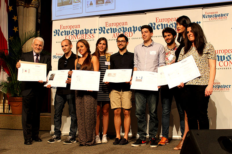 Students recognized for their Infography projects