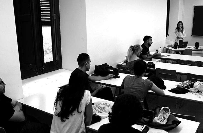 Presentations of the end of year projects for the Masters Graphic Design