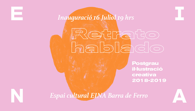 26 illustrators present their work in the exhibition "Retrato hablado"