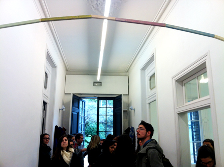 "Organising design exhibitions" students have visited Halfhouse with Àlex Mitrani