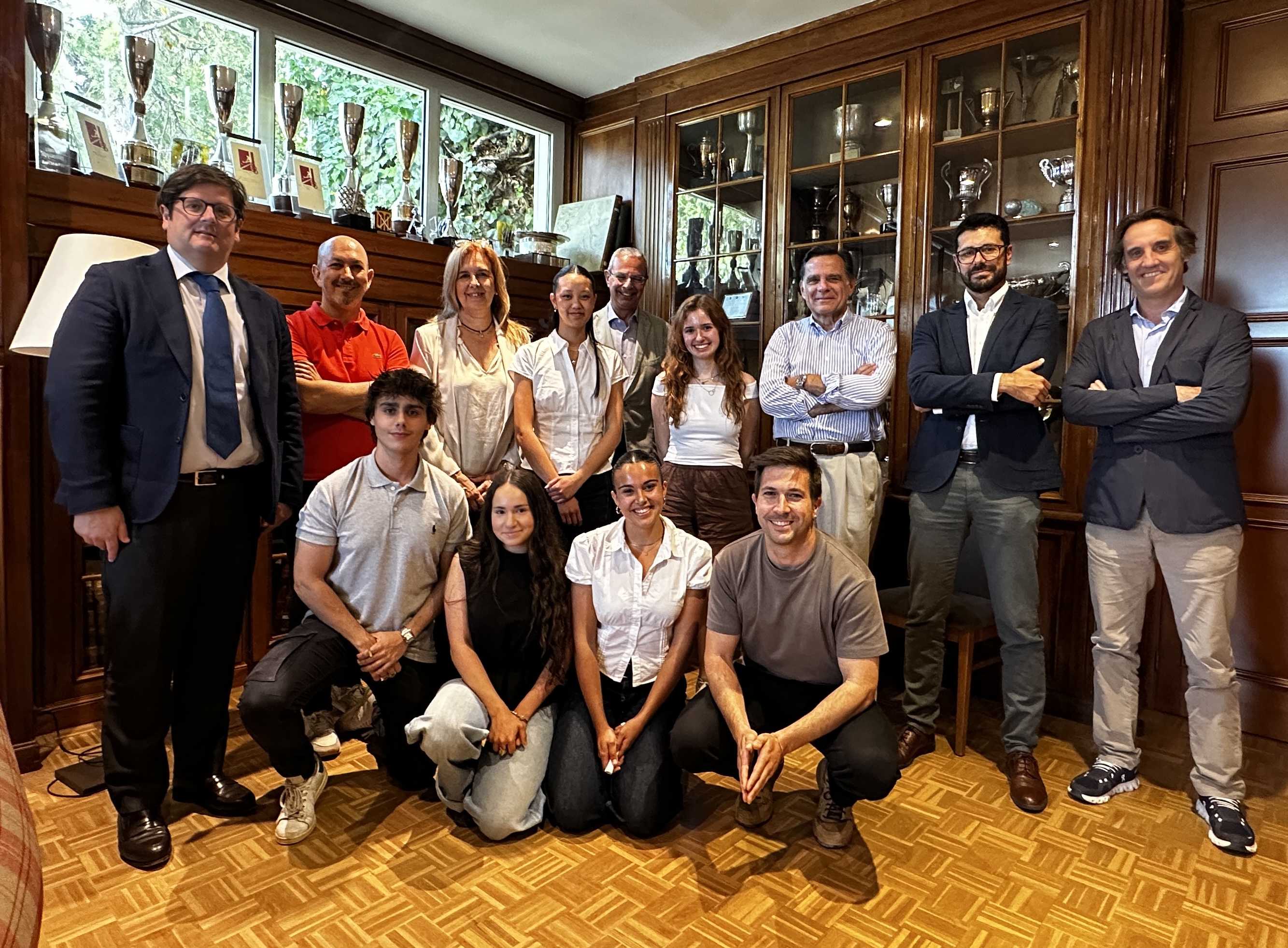 Estudiants i jurat del CSIO