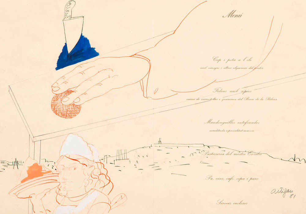 Francesc Artigau Menu