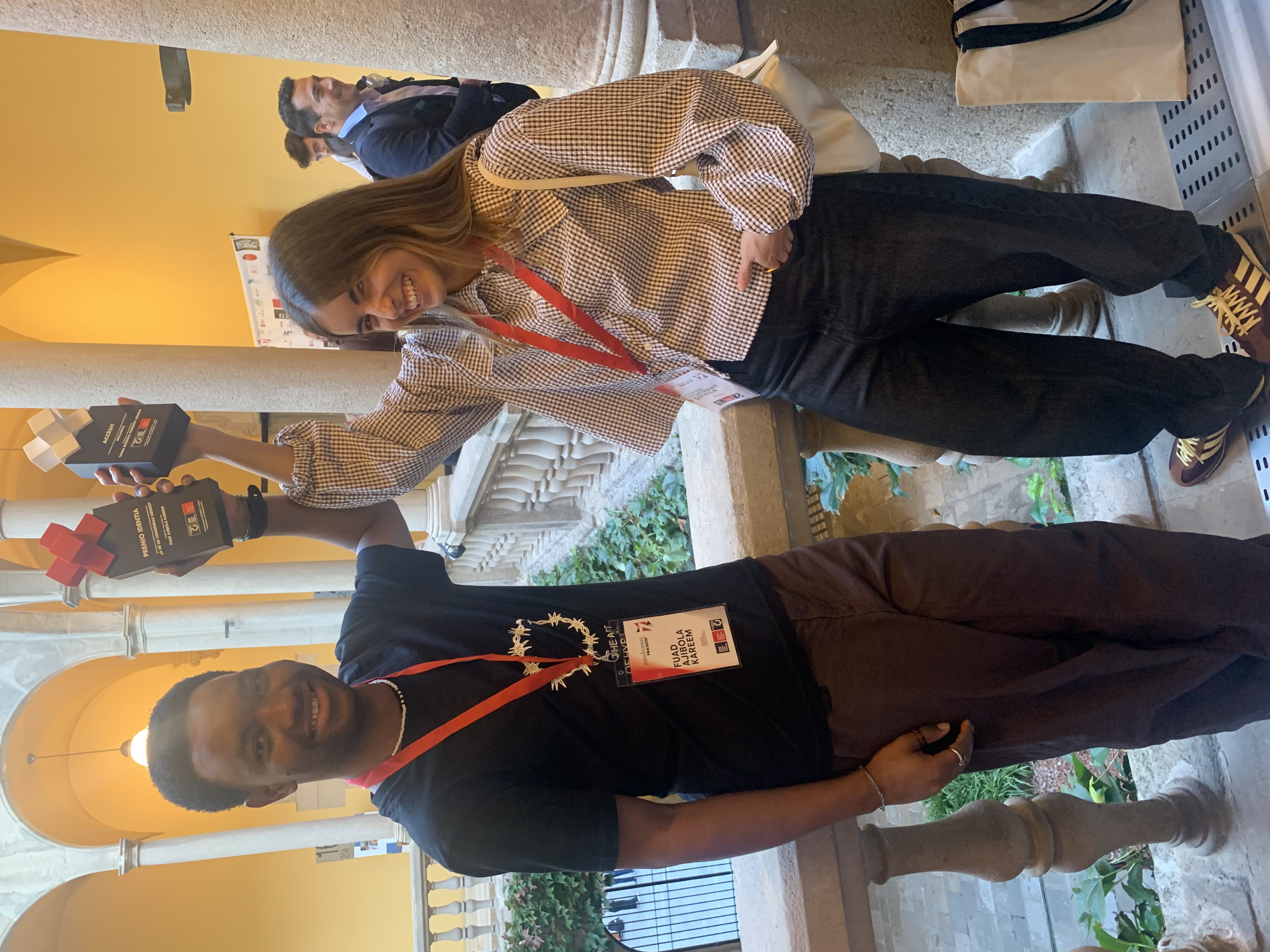 Haji i Tània als gaudeamusProjecta