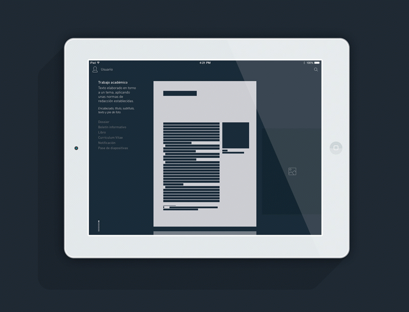 TFG de Alberto García a Eina - FOLIO