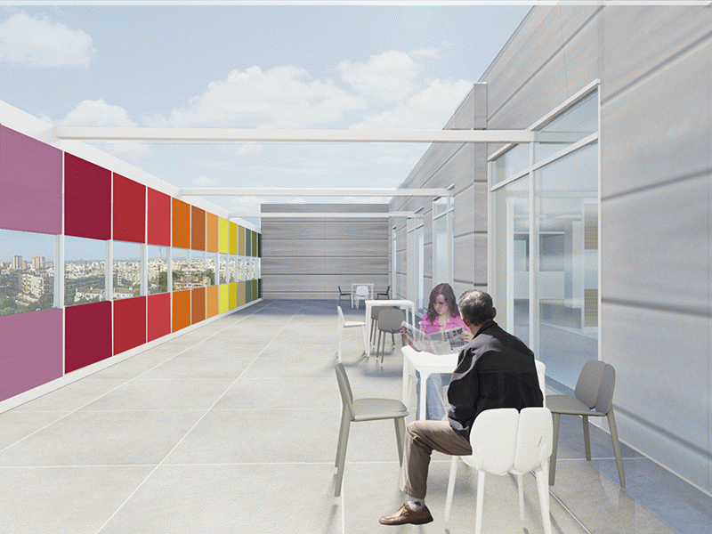 Anna Roca Renau - Espacio terapéutico en el Hospital de Mataró, unidad psiquiátrica de adultos agudos 