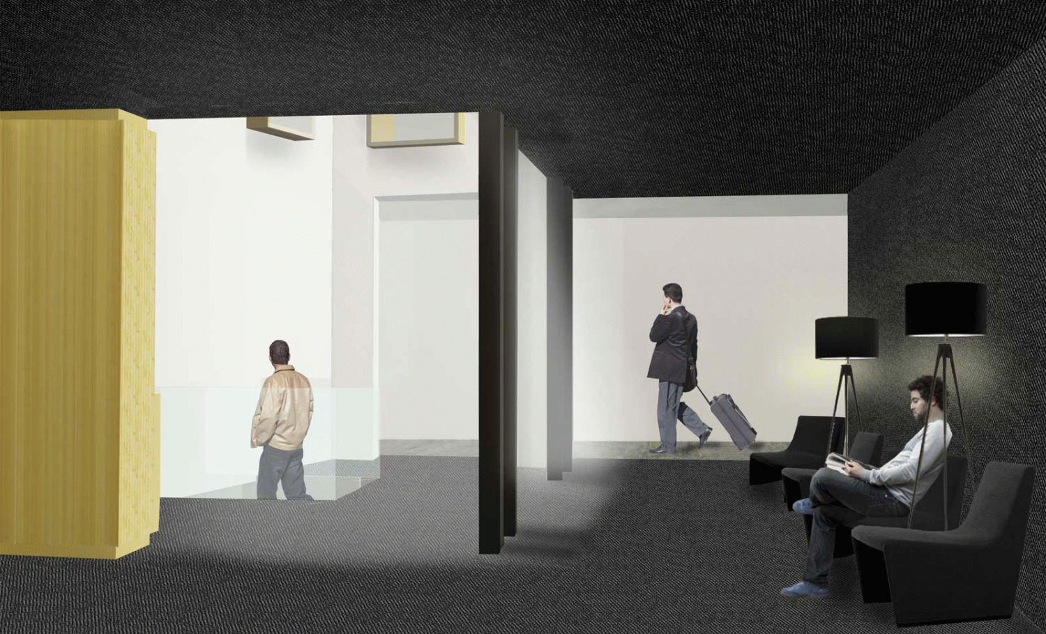  Ángela Tomás - Rehabilitació i reconversió en hotel de l’actual Hostal París, Barri Gòtic, Barcelona.