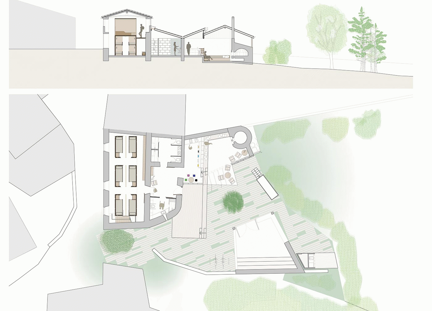 Blanca Rocaspana Garcia - Nou alberg de peregrins al Camí Primitiu de Santiago. Casa Sierra