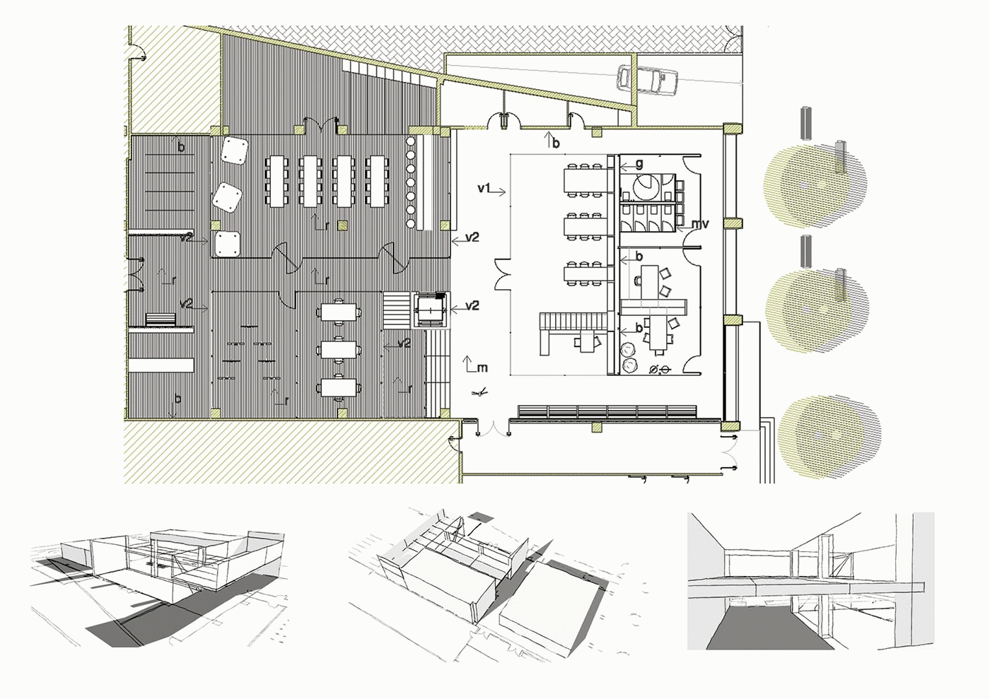 Carla Baquedano Marín - Reforma del Casal Jove de Les Corts