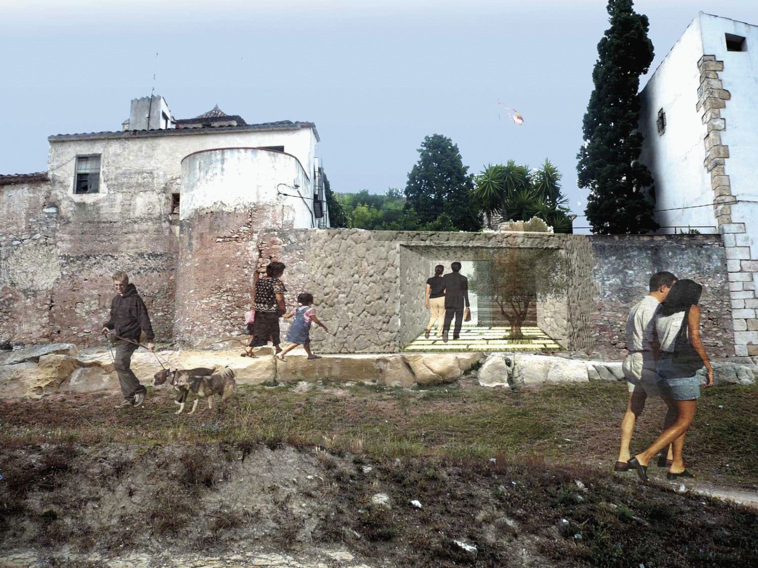 Cristina López Marimon  Rehabilitació d’una Masia per Convertir - la en Restaurant al Nucli Històric de Calafell