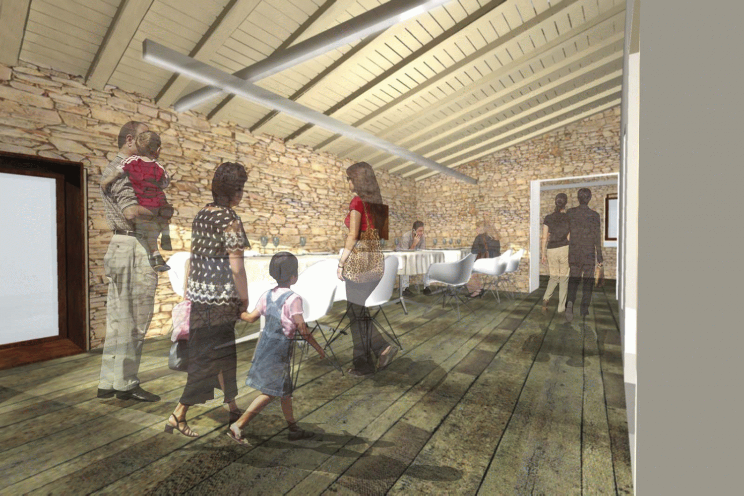 Cristina López Marimon  Rehabilitació d’una Masia per Convertir - la en Restaurant al Nucli Històric de Calafell