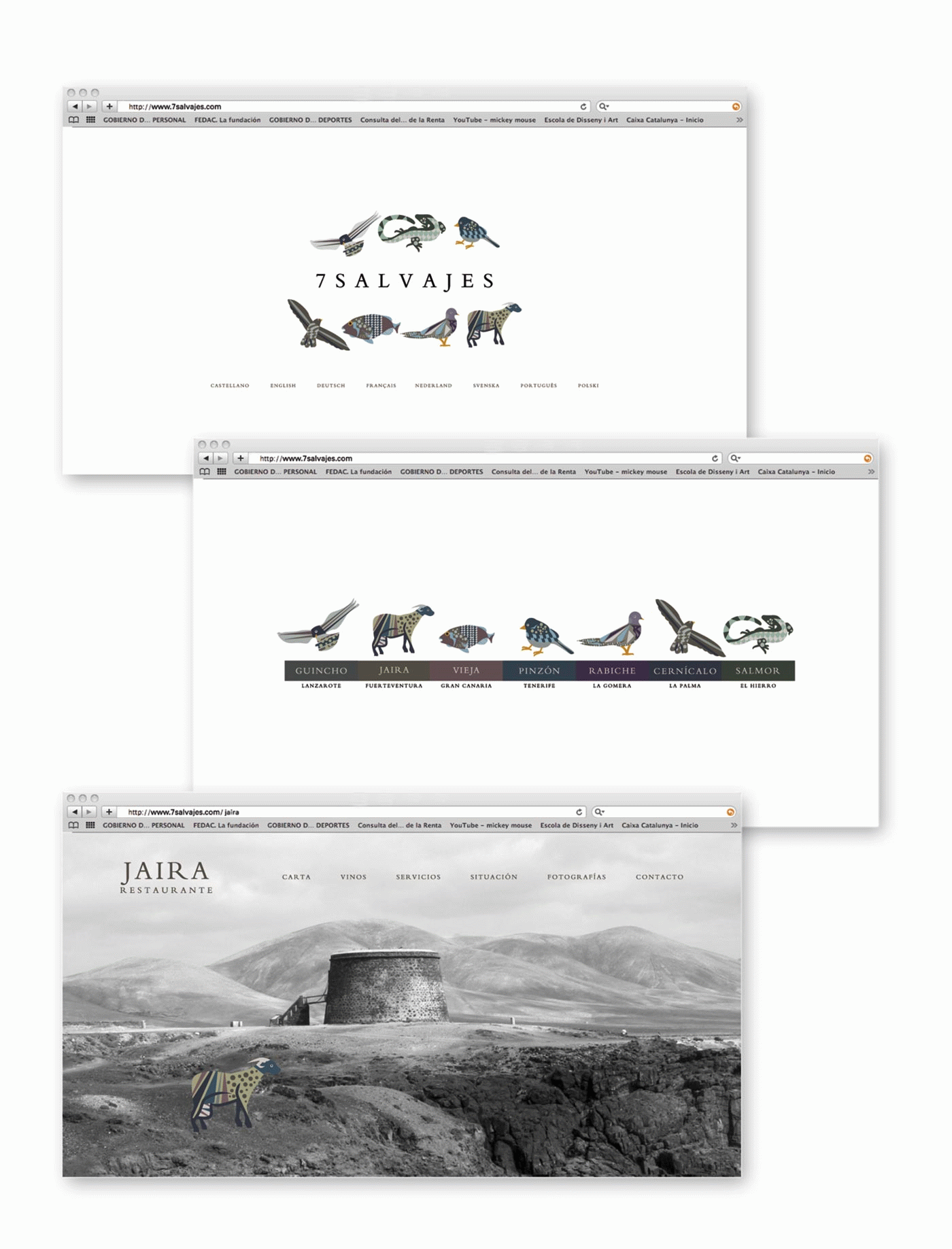 Catalina Rosas - 7 Salvajes. Restaurants de Gastronomia Canària