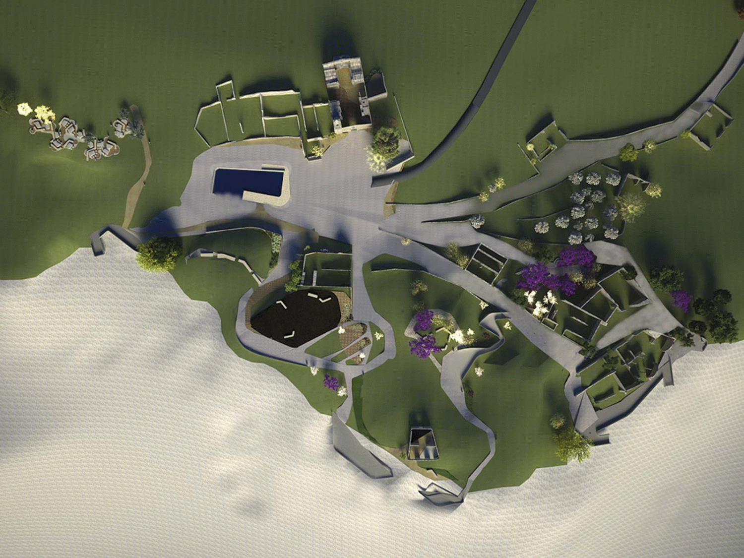 Elisabeth Fernández - Intervenció en un Paisatge en Ruïnes per a la Interacció de l'Ésser Humà a l'Entorn