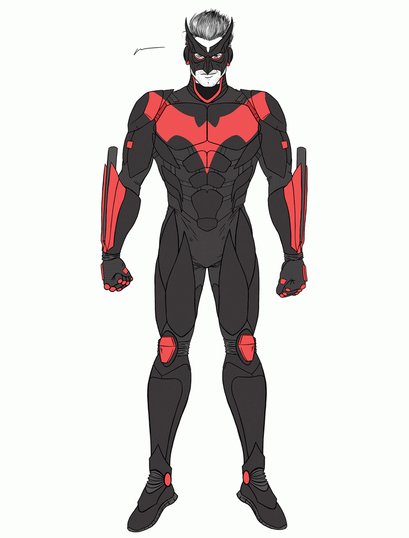 TFG de Felipe de San Pedro a Eina - Redisseny  d’un superheroi 