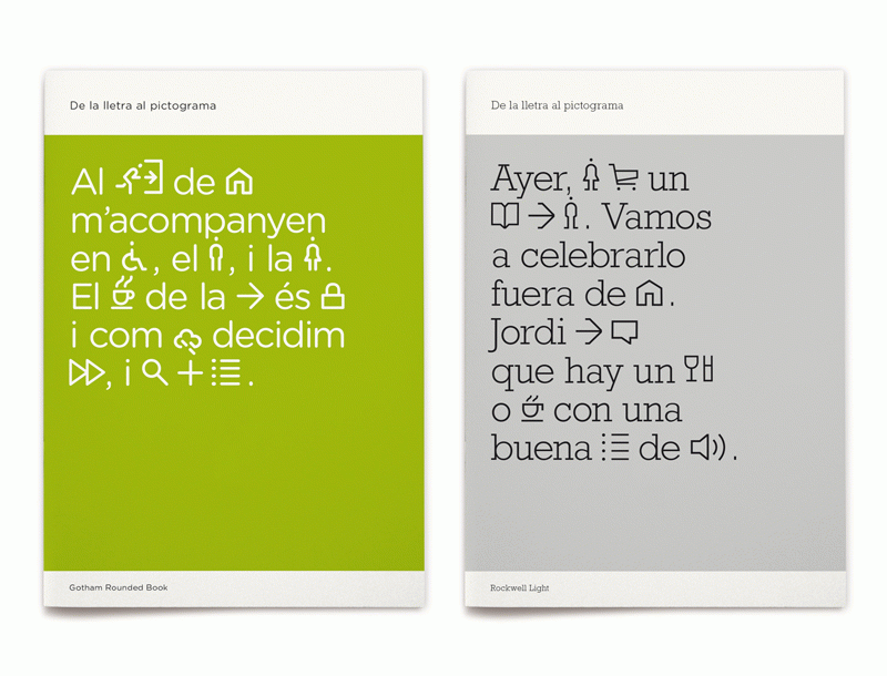TFG de Gerard Pellisa a Eina - De la lletra al pictograma