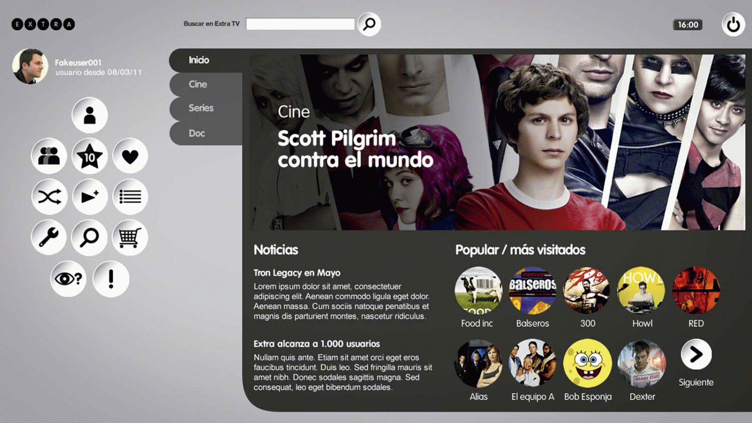 Jorge García - Extra tv