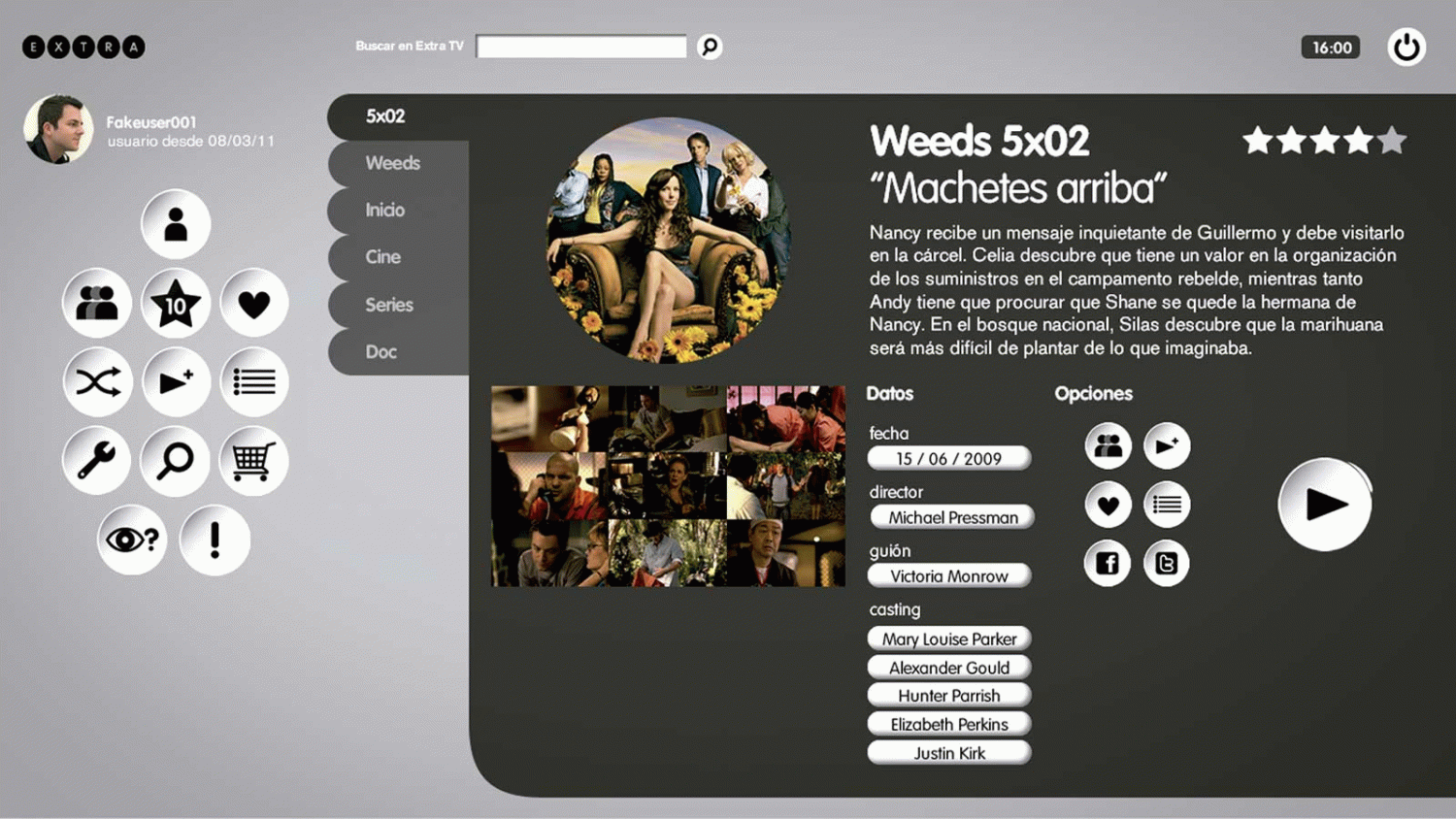 Jorge García - Extra tv