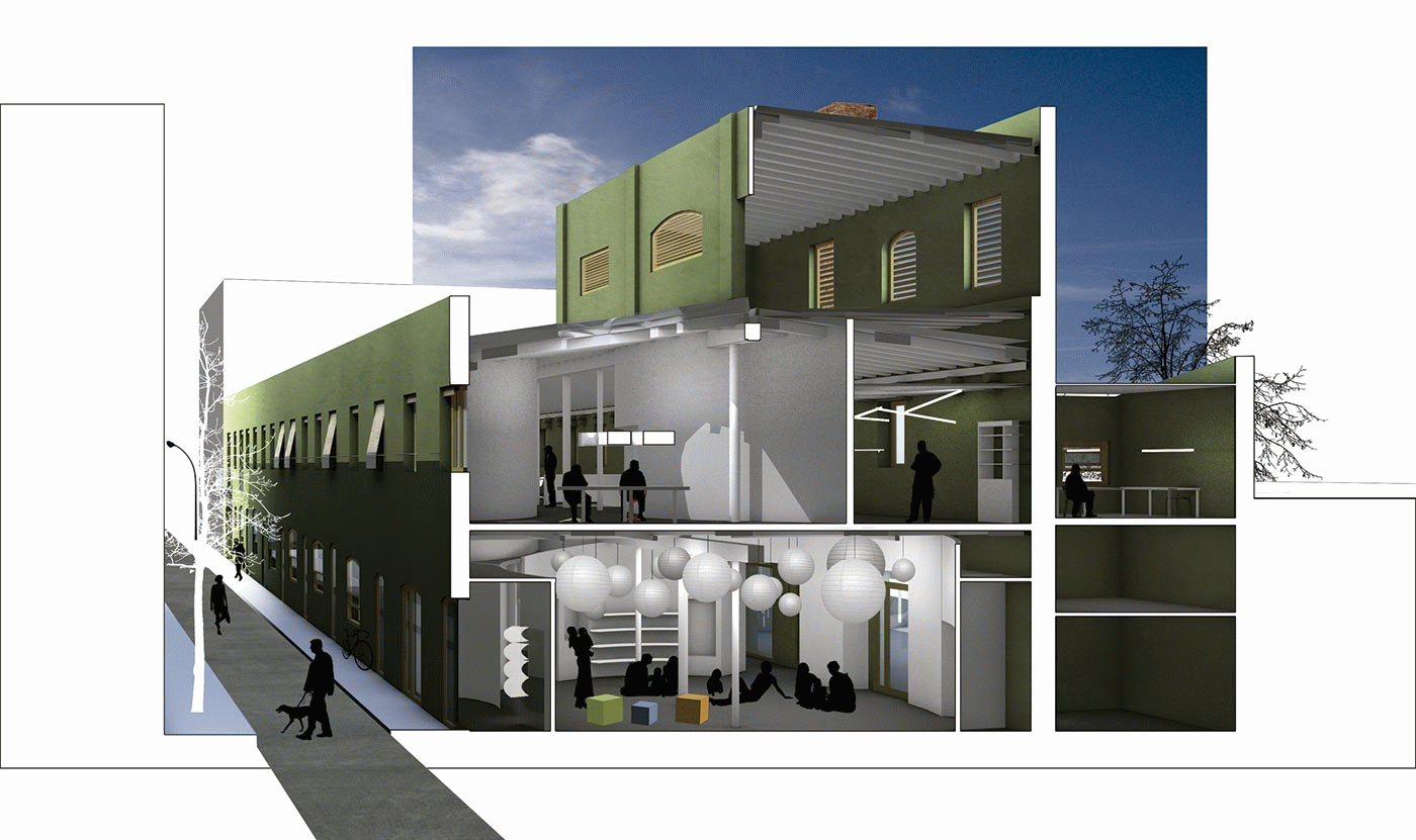 Gonçalo Sousa Pinto - Centre d’activitats productives per a gent gran i ludoteca a Gràcia